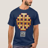 JERUSALEM CROSS T-Shirt (Vorderseite)