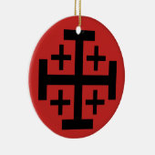 Jerusalem Cross Weihnachtsschmuck (Rechts)