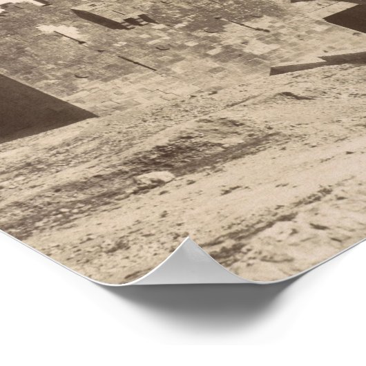 Jerusalem - Das Damaskus-Tor Poster (Ecke)