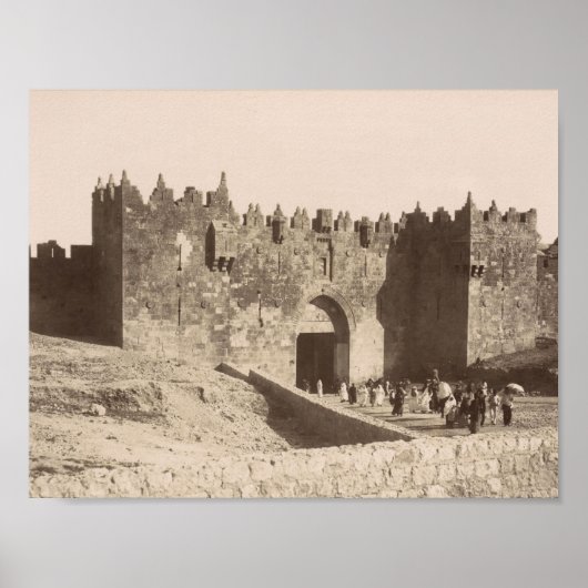 Jerusalem - Das Damaskus-Tor Poster (Vorne)