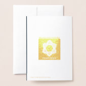 Jerusalem Day Löwe mit Fahne Folienkarte (Rückseite mit Umschlag)