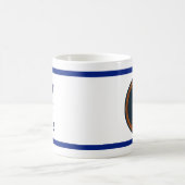 Jerusalem Day Löwe mit Fahne Kaffeetasse (Mittel)