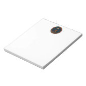 Jerusalem Day Löwe mit Fahne Notizblock (Rotiert)