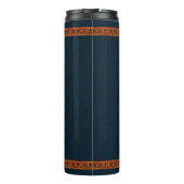 Jerusalem Day Löwe mit Fahne Thermosbecher (Rückseite)