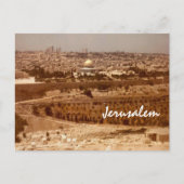 Jerusalem der Gold Postkarten (Vorderseite)