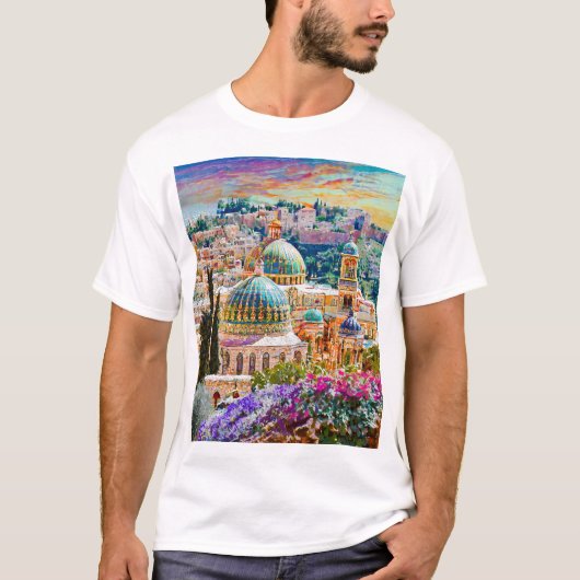 Jerusalem, die phantastischste Stadt der Welt T-Shirt (Vorderseite)