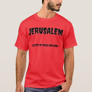 Jerusalem die Stadt der Milch und des Honigs Junge T-Shirt