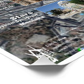 Jerusalem Domes - Great Pyramid Pattern Poster (Ecke)