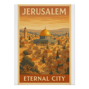 Jerusalem - Ewige Stadt Poster