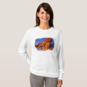 Jerusalem-Felsen im Winter bei Süßgras T-Shirt (Vorne ganz)