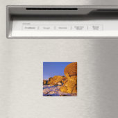 Jerusalem Felsen im Winter bei Sweetgras Magnet (In Situ (Geschirrspüler))