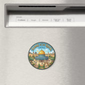 Jerusalem Felsendom Israel Magnet (In Situ (Geschirrspüler))