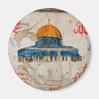 Jerusalem Graffiti Magnet