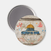 Jerusalem Graffiti Magnet (Vorderseite/Rückseite)