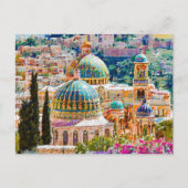 Jerusalem, Heilige Stadt Postkarte (Vorderseite)