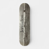 Jerusalem Heiliges Land Foto Skateboard (Vorne)