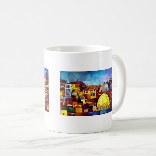 JERUSALEM HERART KAFFEETASSE (VorderseiteRechts)