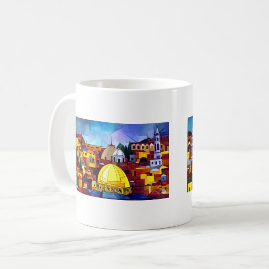 JERUSALEM HERART KAFFEETASSE (Vorderseite Links)