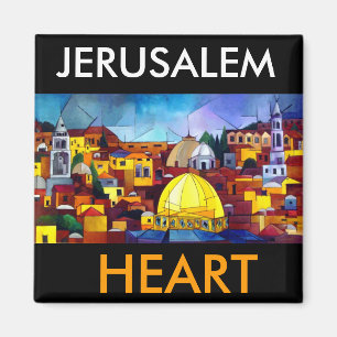 JERUSALEM HERART MAGNET
