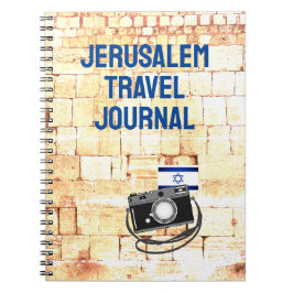 Jerusalem Holyland Travel Journal Add Fotos Notizblock