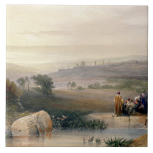 Jerusalem im April 1839 überziehen 22 von Volumen Fliese