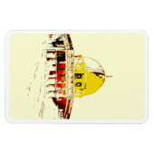 Jerusalem in deinen Händen: Das Kuppel des flexibl Magnet (Horizontal)