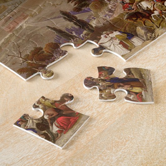 Jerusalem in ihrer Herrlichkeit, graviert von Puzzle (Seite)