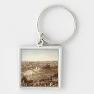 Jerusalem in ihrer Herrlichkeit, graviert von Schlüsselanhänger