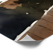 Jerusalem Israel Aquarellkunst Poster (Ecke)