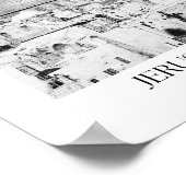 Jerusalem Israel Arch Foto Print Poster (Ecke)