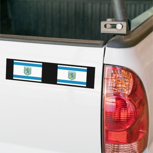 Jerusalem, Israel Autoaufkleber (Auf Lkw)