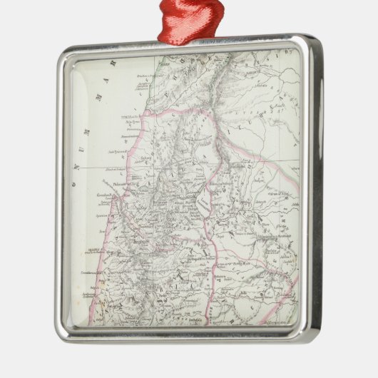 Jerusalem, Israel, Jordanien Ornament Aus Metall (Links)