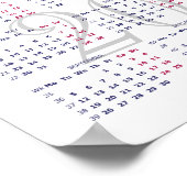 Jerusalem, Israel. Kalender 2022 Poster (Ecke)