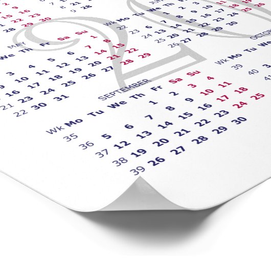 Jerusalem, Israel. Kalender 2022 Poster (Ecke)