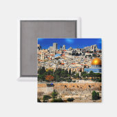 Jerusalem, Israel Magnet (Vorderseite/Rückseite)