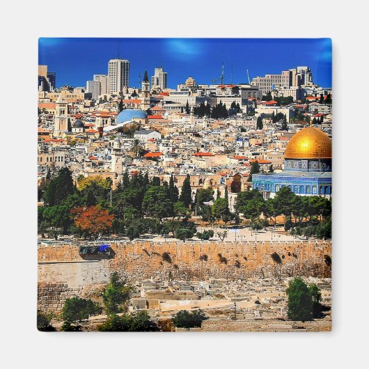 Jerusalem, Israel Magnet (Vorne)
