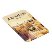 Jerusalem Israel Magnet (Rechte Seite)