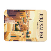 Jerusalem Israel Magnet (Horizontal)
