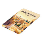 Jerusalem Israel Magnet (Linke Seite)
