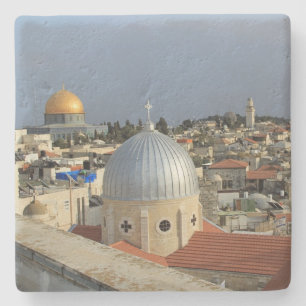 Jerusalem, Israel-Platz-Untersetzer Steinuntersetzer