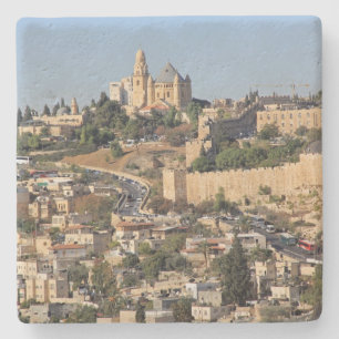 Jerusalem, Israel-Platz-Untersetzer Steinuntersetzer