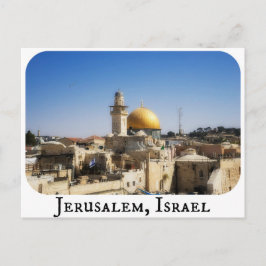 Jerusalem, Israel Postcard Postkarte