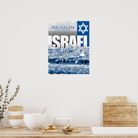 Jerusalem, Israel Poster (Küche)