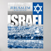 Jerusalem, Israel Poster (Vorne)