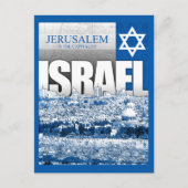 Jerusalem, Israel Postkarte (Vorderseite)