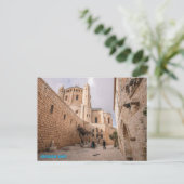 JERUSALEM, ISRAEL POSTKARTE (Stehend Vorderseite)