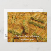 Jerusalem Israel Postkarte (Vorne/Hinten)