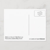 Jerusalem Israel Postkarte (Rückseite)