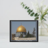 Jerusalem Israel Postkarte (Stehend Vorderseite)