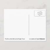 Jerusalem Israel Postkarte (Rückseite)